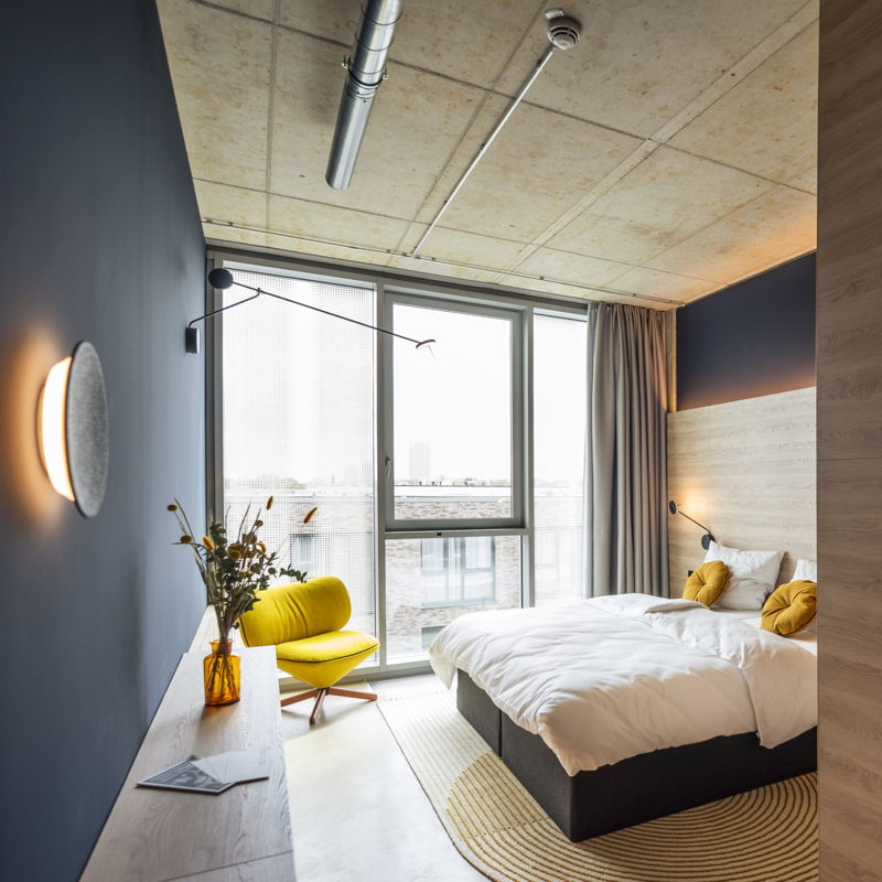 Modern hotel room